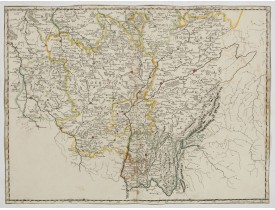 SANSON, N. -  [Les Deux Bourgognes, Duché et Comté, la Bresse & la Souveraineté de Dombes, le Nivernois, &c.].?